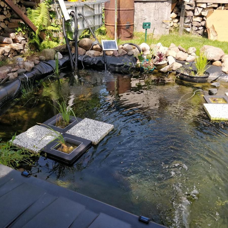 Gaestehaus Am Teich Raben Steinfeld Esterno foto